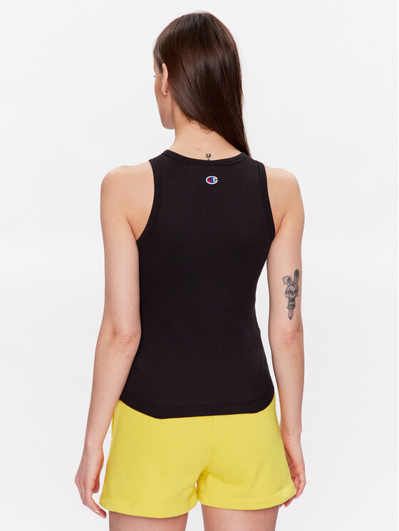 Champion Champion Τοπ 116251 Μαύρο Regular Fit