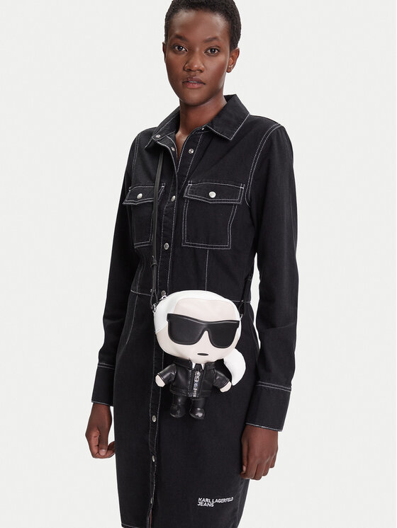 KARL LAGERFELD KARL LAGERFELD Torbica A3W30186 Crna