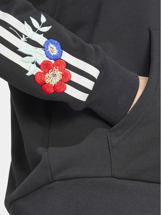 Adidas felpa fiori top