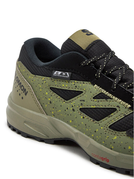 Salomon Salomon Trekking čevlji Outway Climasalomon™ Waterproof L47282700 Zelena