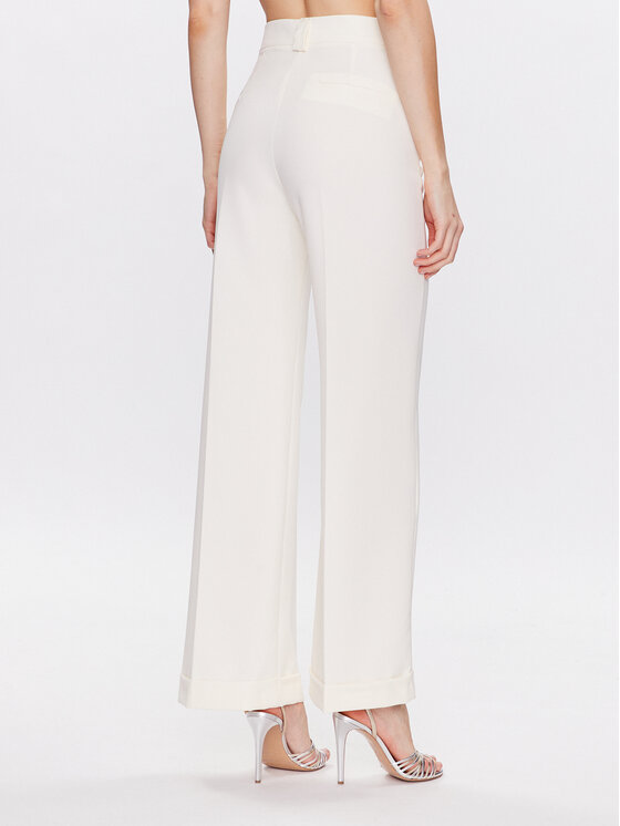 Pantaloni di tessuto 23EB511/M12 Écru Regular Fit