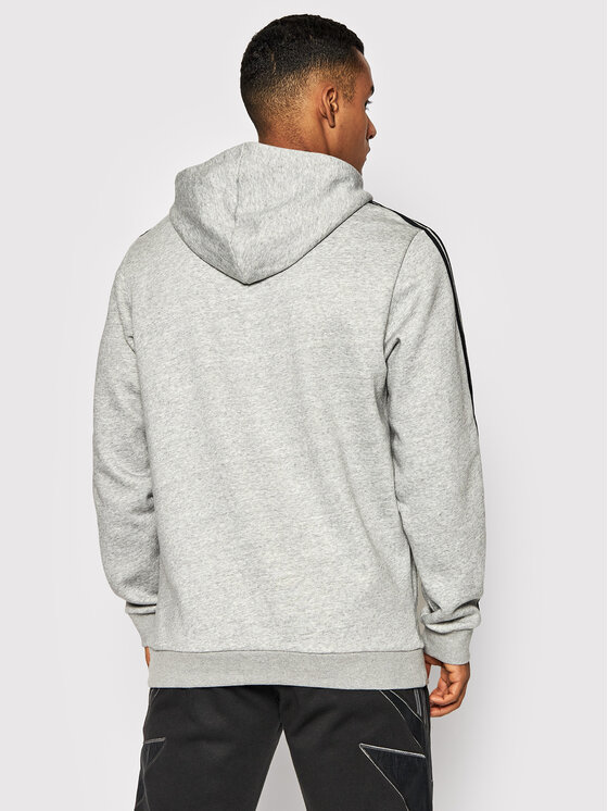 adidas adidas Світшот Essentials Fleece 3-Stripes GK9084 Сірий Regular Fit