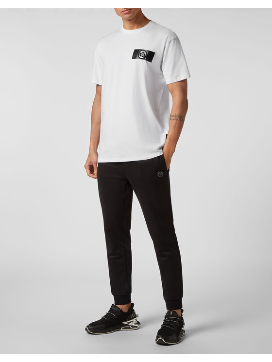 Plein Sport Plein Sport T-Shirt 3371 Biały Regular Fit