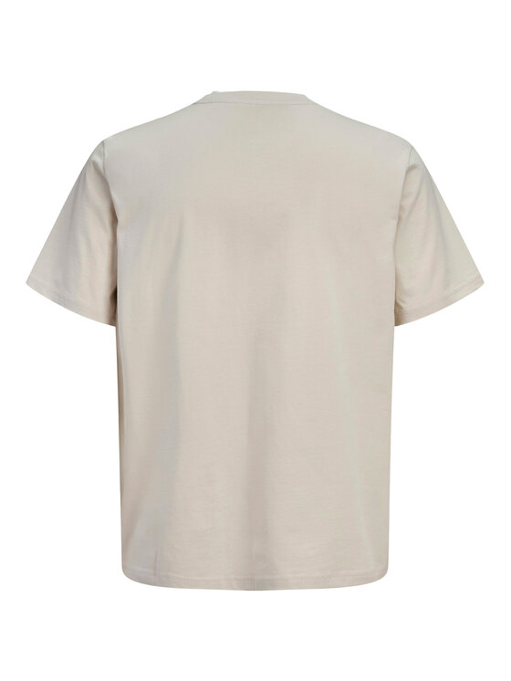 Jack & Jones Jack & Jones Tricou Frank 12288092 Bej Relaxed Fit