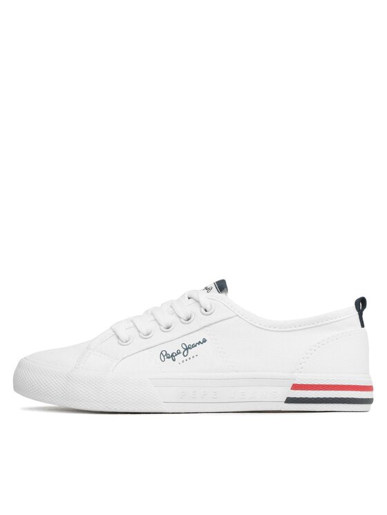 Pepe Jeans Pepe Jeans Tenisice Brady Basic Boy PBS30549 Bijela
