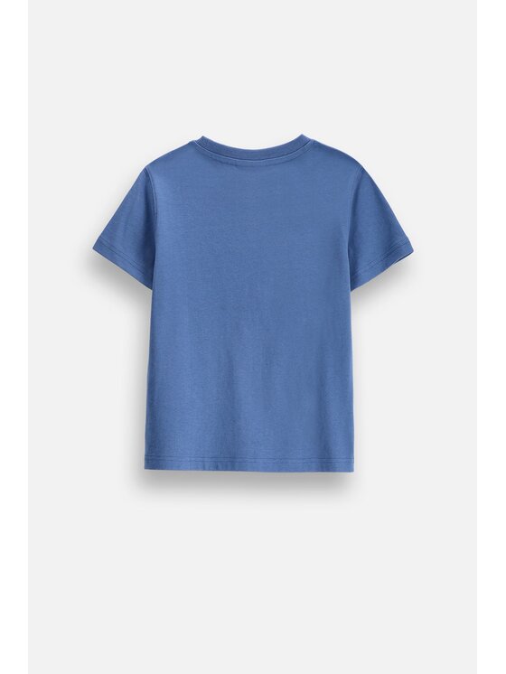 Coccodrillo Coccodrillo T-Shirt ZC6143201WBK-014 Niebieski Regular Fit
