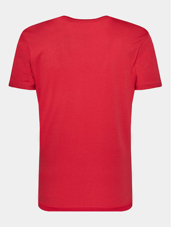 Alpha Industries Alpha Industries Tričko Basic 100501 Červená Regular Fit