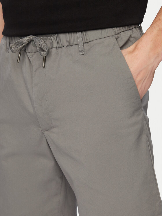 Jack & Jones Jack & Jones Pantaloncini di tessuto Jaiden Rocco 12292831 Grigio Regular Fit