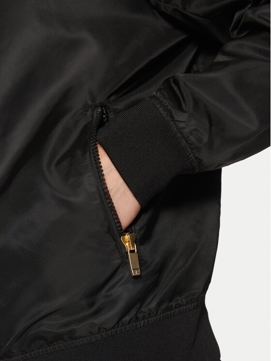 Armani Exchange Armani Exchange Bomber striukė XM000189 AF12011 MC057 Juoda Regular Fit