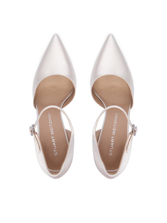 Stuart Weitzman Stuart Weitzman Szpilki Ksngtn Pump 100 SN111 Kremowy