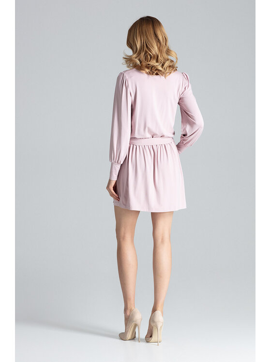 FIGL FIGL Sukienka M576 Różowy Regular Fit