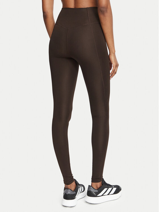adidas adidas Legíny Optimé Essentials Stash JZ0824 Hnedá Slim Fit