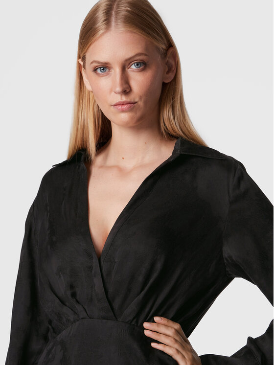 Herskind Rochie de zi Sareen 4554895 Negru Regular Fit | Modivo.ro