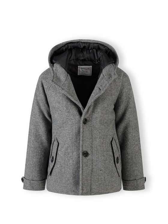 MINOTI MINOTI Kurtka zimowa 19coat10 Szary Regular Fit