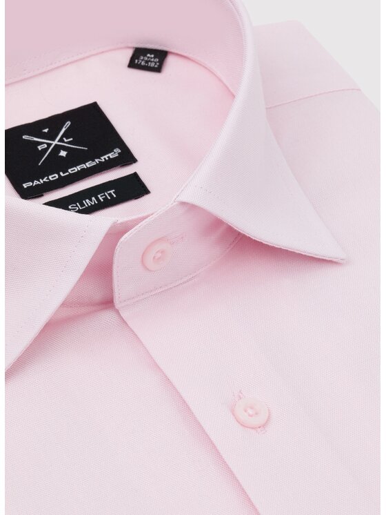 Pako Lorente Pako Lorente Koszula P000B-1X-051 Różowy Slim Fit