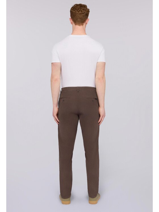 Trussardi Trussardi Pantalone da abito P711M100093N023 Marrone Regular Fit