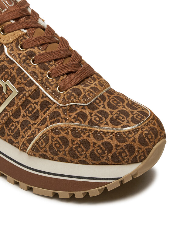 Liu Jo Liu Jo Sneakersy Maxi Wonder 71 BF4003 PX195 Brązowy