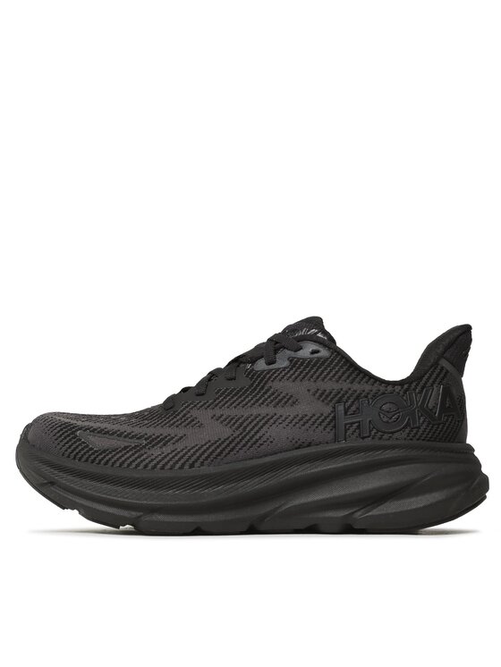 Hoka Hoka Παπούτσια για Τρέξιμο Clifton 9 1127896 Μαύρο