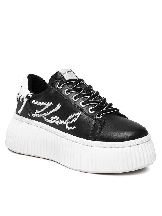 Sneakers KARL LAGERFELD KL42372 Negru