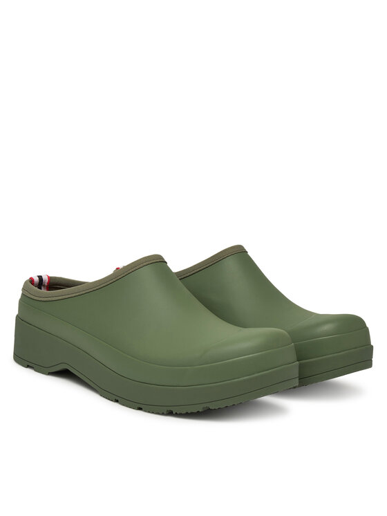 Hunter Hunter Gumijasti škornji Play Clog MFF9052RMA Zelena