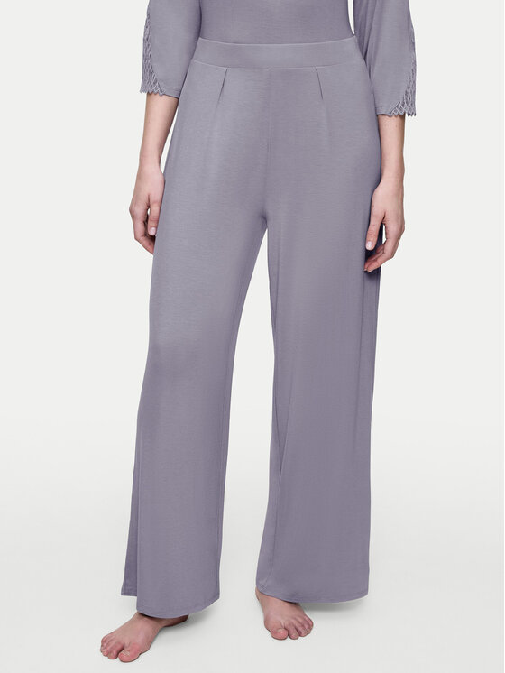 Triumph Triumph Pantaloni pijama Aura Spotlight 10221403 Gri Relaxed Fit