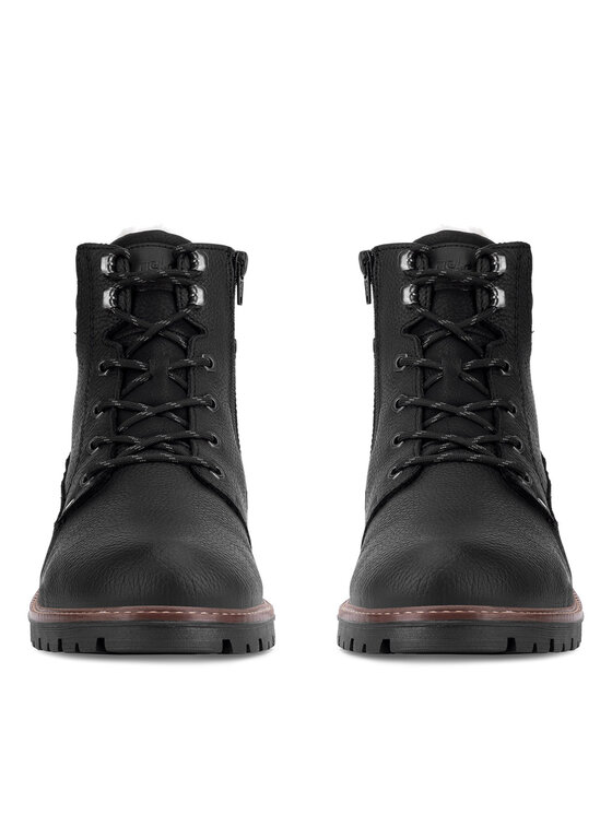 Rieker Rieker Schnürschuhe F3600-00 Schwarz