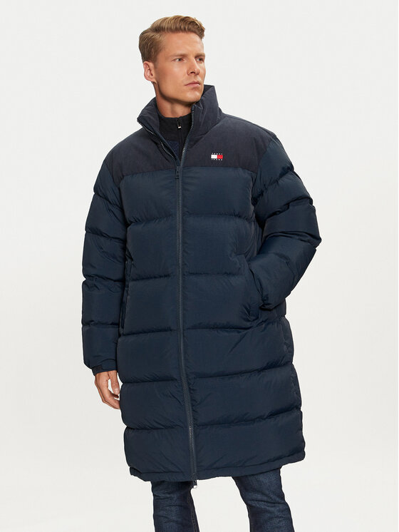Tommy Jeans Tommy Jeans Pūkinė striukė Alaska DM0DM20605 Tamsiai mėlyna Regular Fit