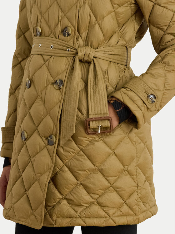 LAUREN RALPH LAUREN LAUREN RALPH LAUREN Kurtka puchowa 297979514002 Brązowy Straight Fit