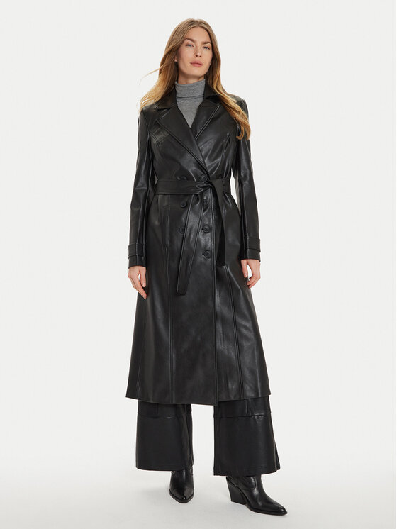 BARDOT Trench 56210JB8 Crna Regular Fit