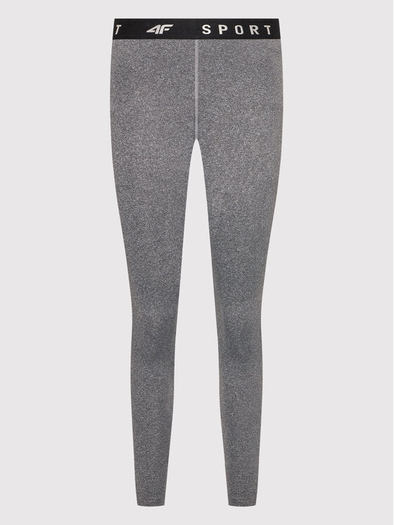 4F 4F Legginsy NOSH4-SPDF351 Szary Slim Fit