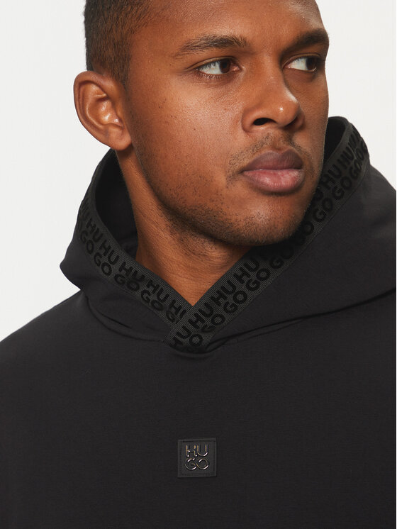 HUGO HUGO Felpa Dagarito 50521429 Nero Relaxed Fit