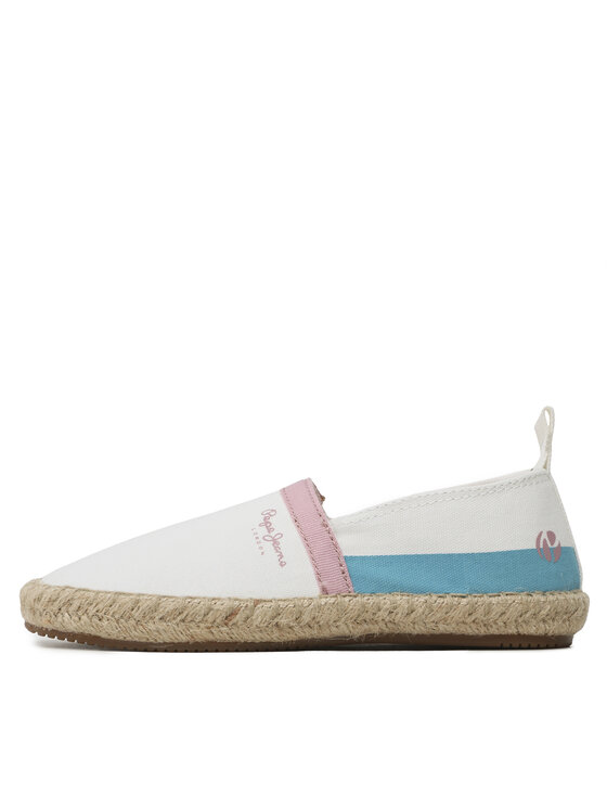 Pepe Jeans Pepe Jeans Espadryle Tourist Camp G PGS10171 Biały