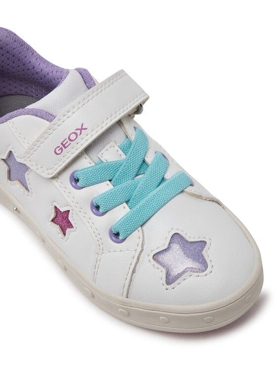 Geox Geox Sneakersy J Skylin J558WB 0BCKC C0653 S Biały
