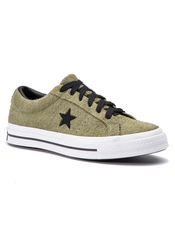 Converse Tenis superge One Star Ox 163249C Zelena
