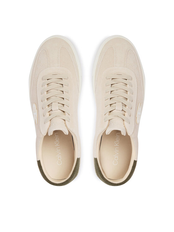 Calvin Klein Calvin Klein Sneakersy Low Pro Cups Wt Suede Mg HW0HW03144 Béžová