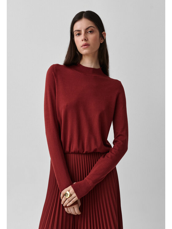 TATUUM TATUUM Sukienka codzienna ARELIO Czerwony Flare Fit