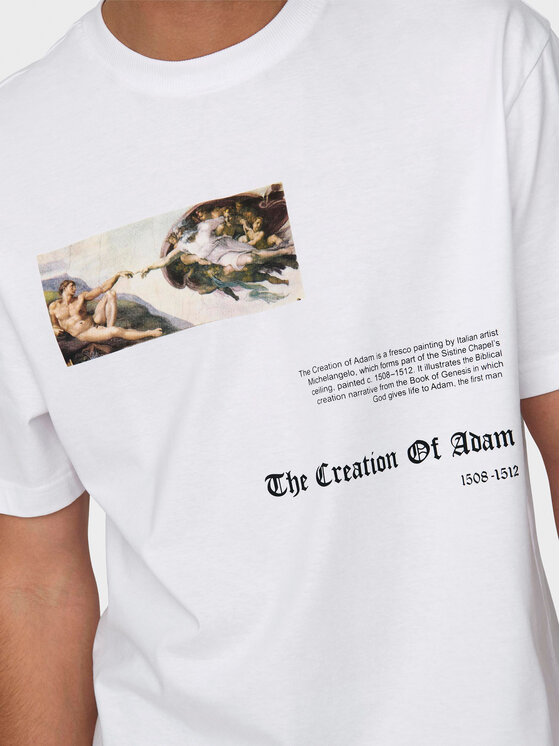 Only & Sons Only & Sons T-Shirt Apoh 22028207 Λευκό Relaxed Fit