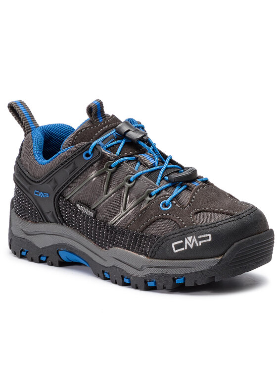 Calzado Montaña Niño Azul Eléctrico Zapatos De Trekking Para Niños