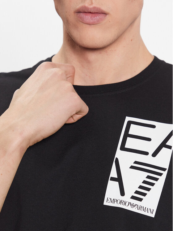 EA7 Emporio Armani EA7 Emporio Armani Majica 3RPT54 PJ7CZ 1200 Črna Regular Fit