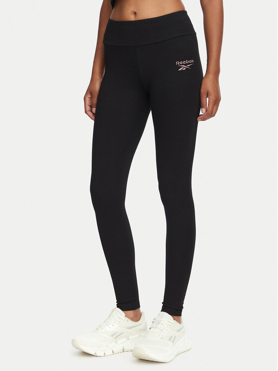 Reebok Colanți Celina RK25701CCW Negru Slim Fit