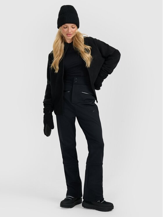 4F 4F Felpa di pile 4FRAW25TFLEF450-20S Nero Oversize