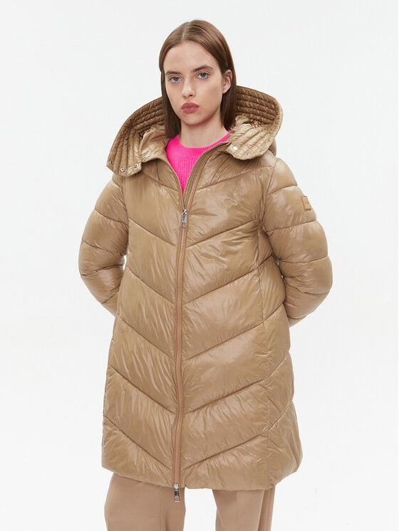 BOSS BOSS Zimska jakna Petrana2 50501090 Rjava Regular Fit
