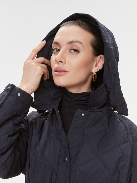 Tommy Hilfiger Tommy Hilfiger Prechodná bunda WW0WW40469 Tmavomodrá Relaxed Fit