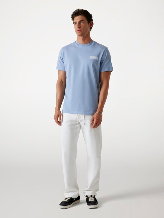 Guess Guess T-Shirt 175785 Niebieski Classic Fit