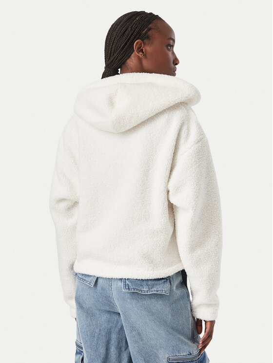 Tommy Jeans Tommy Jeans Изкуствен кожух Teddy DW0DW23291 Кремав Regular Fit