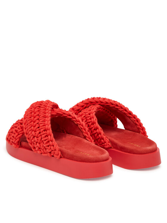 Inuikii Inuikii Šľapky Woven 1004.003.0062 Červená