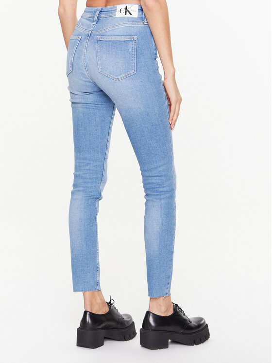 Calvin Klein Jeans Calvin Klein Jeans Traperice J20J220853 Plava Skinny Fit