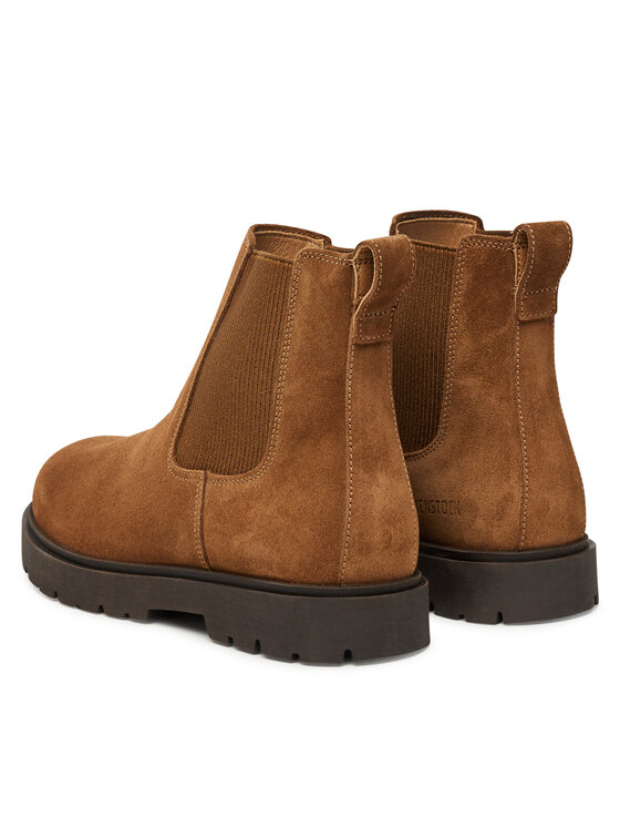 Birkenstock Birkenstock Kotníková obuv s elastickým prvkem Highwood Slip On Mid 1030632 Hnědá