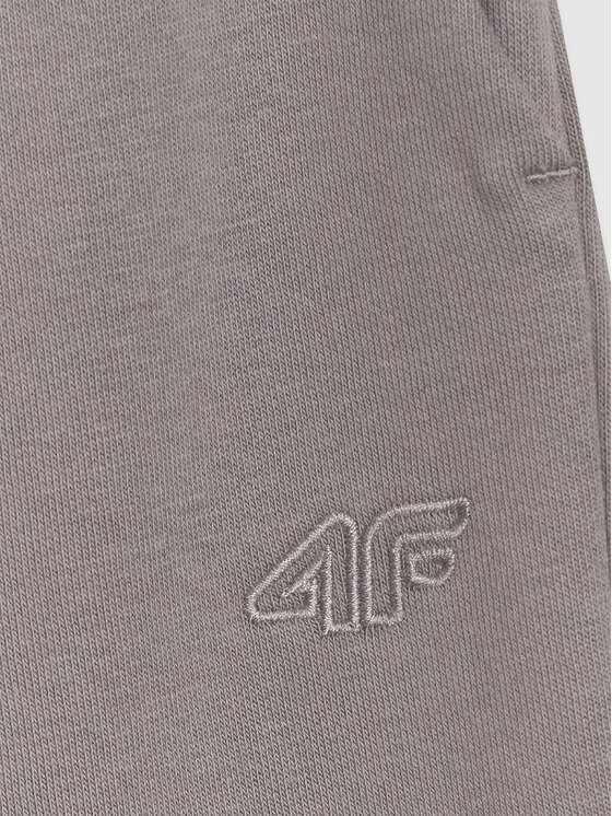 4F 4F Pantaloni da tuta 4FJRAW25TTROM1634-22S Nero Regular Fit