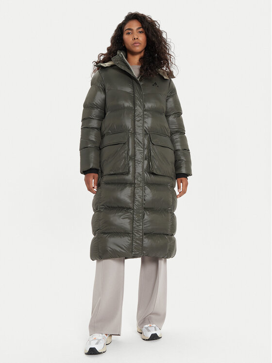 Whistler Whistler Zimní bunda Lakewood W Long Puffer W243266 Zelená Regular Fit